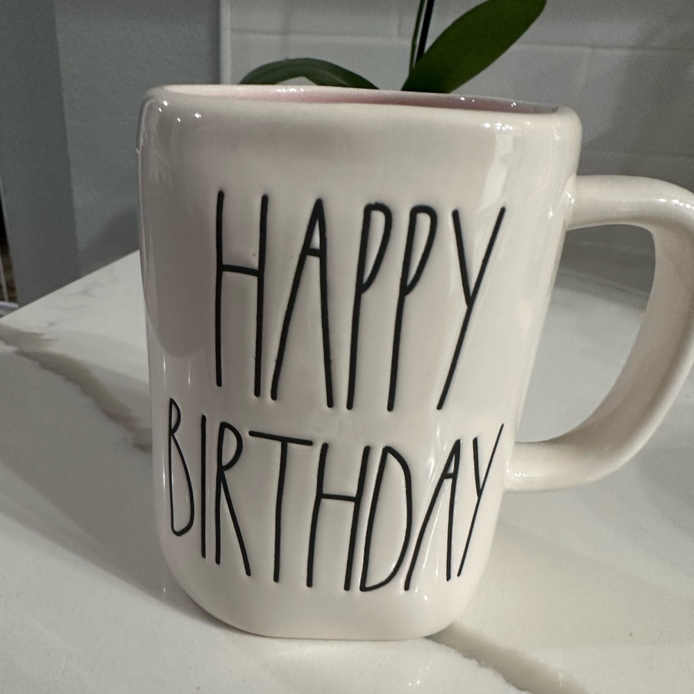 Rae Dunn HAPPY BIRTHDAY mug